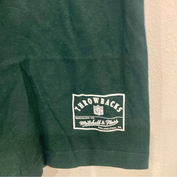 NWT Mitchell & Ness Green Bay Packers Reggie White Throwback T-Shirt Size Medium - Picture 4 of 6